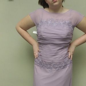 NWT Lilac Alfred Angelo Dress gown sizes 12, 22